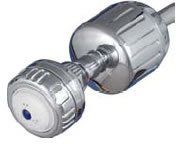 High Output Shower Filter-Chrome Finish